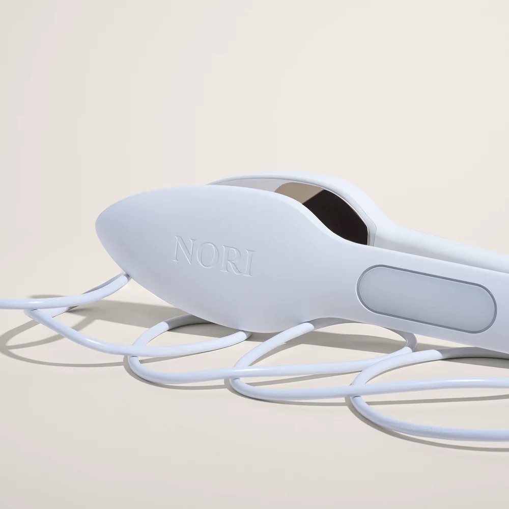 The Nori Press - Steam iron that requires  no ironing board.